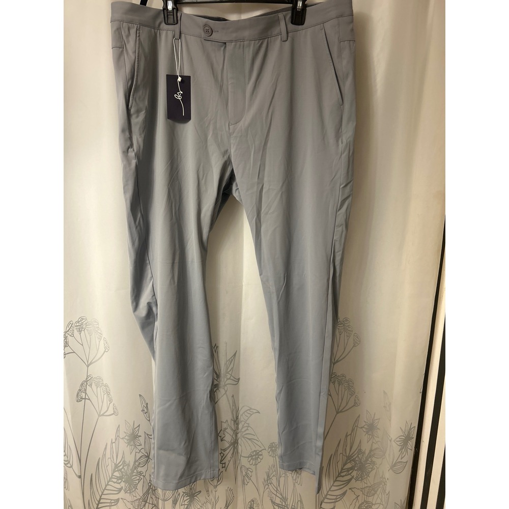 Boston Scott Golf Apparel Mens tech Golf Pant 40/33‎ grey